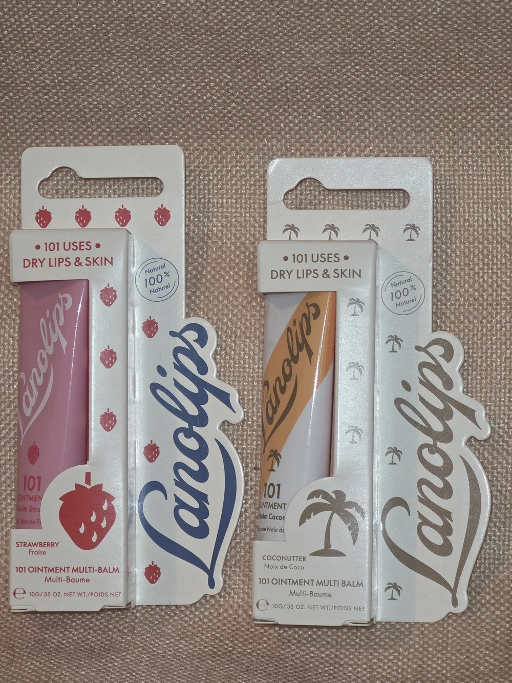 Lanolips 101 Ointment Multi-Balm Duo - Strawberry & Coconutter